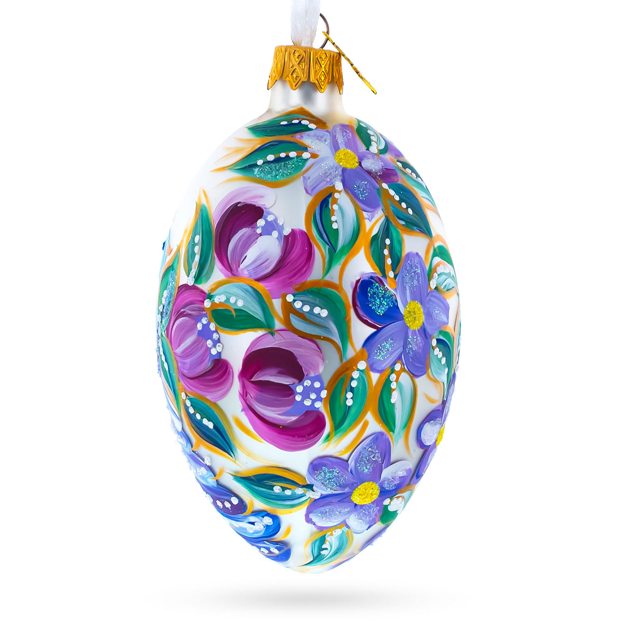 Buy Christmas Ornaments Glass Egg Animals by BestPysanky Online Gift Ship