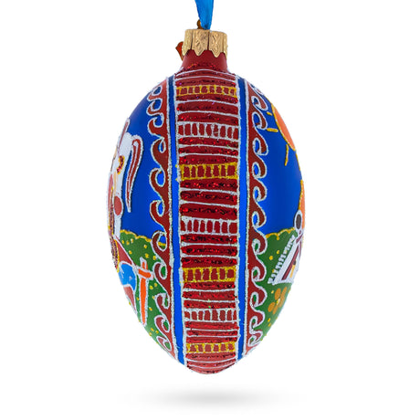 Buy Christmas Ornaments > Glass > Egg > Ukrainian by BestPysanky Online Gift Ship
