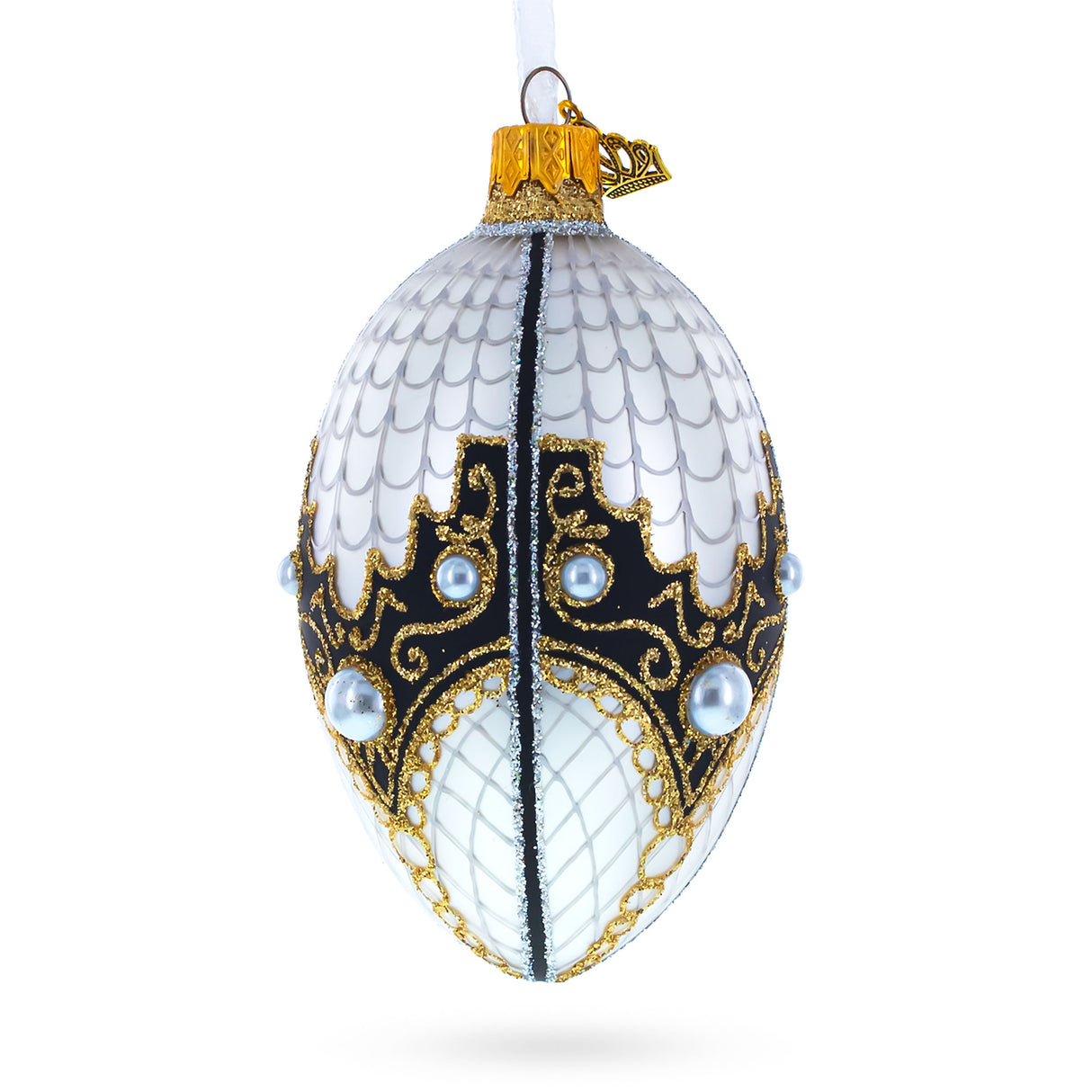 Buy Christmas Ornaments Glass Egg Royal Inspired by BestPysanky Online Gift Ship