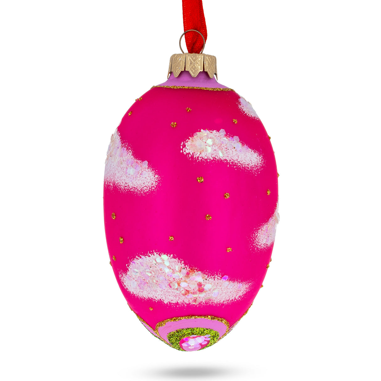 Buy Christmas Ornaments > Glass > Egg > Baby First Christmas by BestPysanky Online Gift Ship