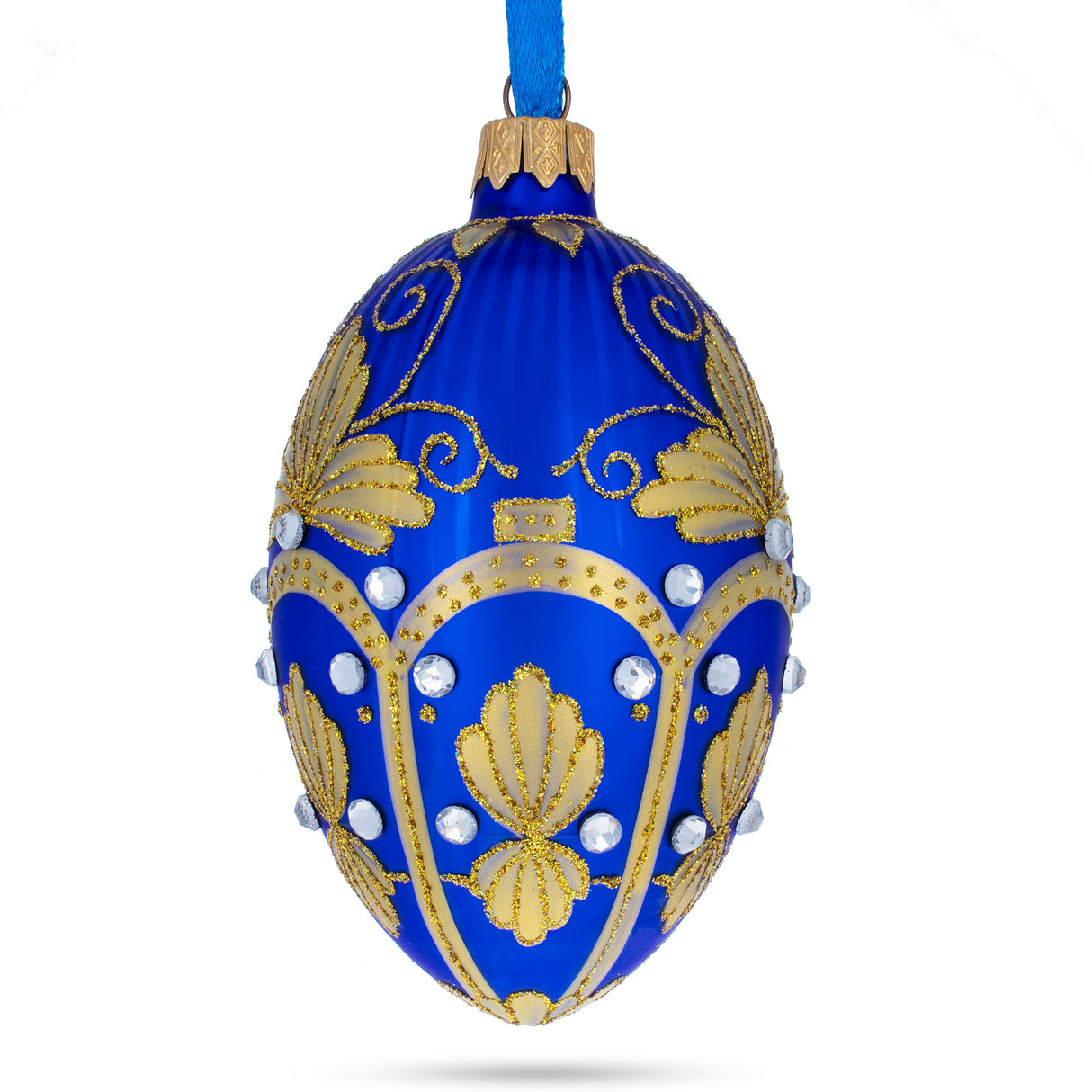 Buy Christmas Ornaments > Glass > Egg > Couturier by BestPysanky Online Gift Ship