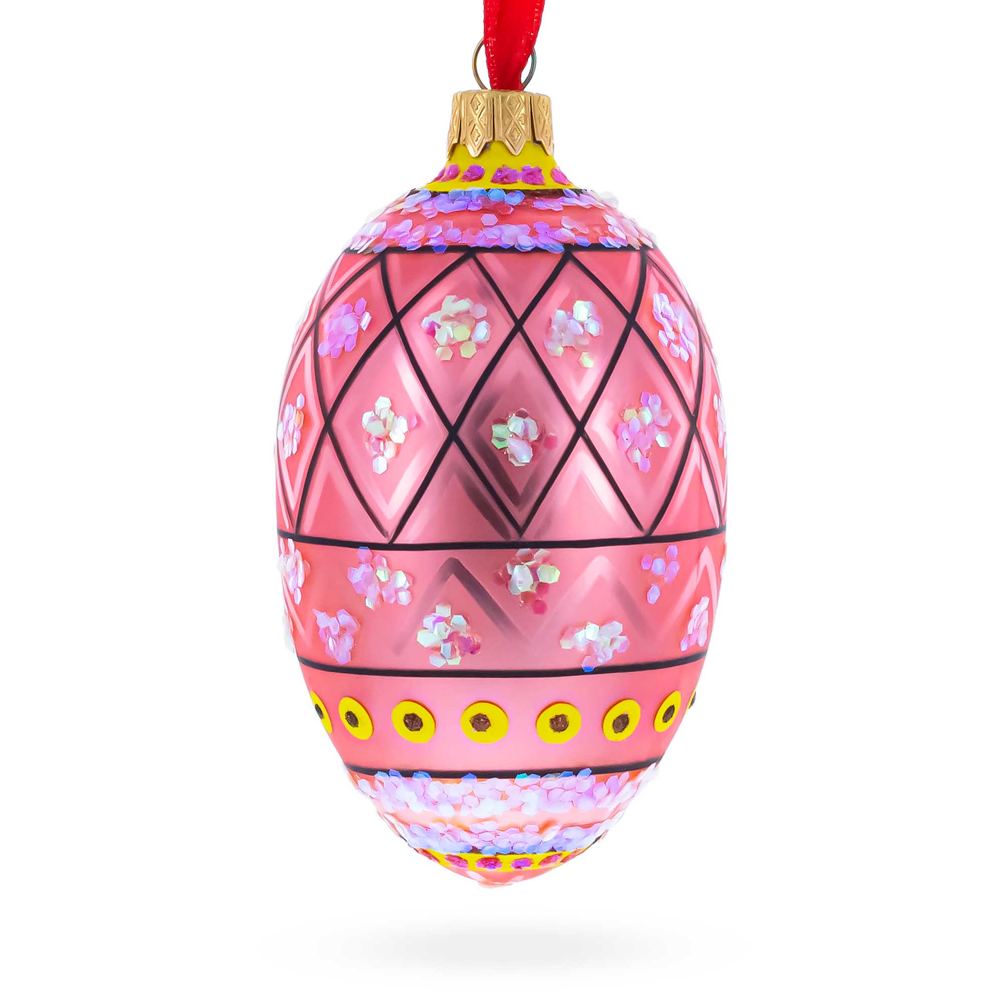 Buy Christmas Ornaments Glass Egg Animals by BestPysanky Online Gift Ship