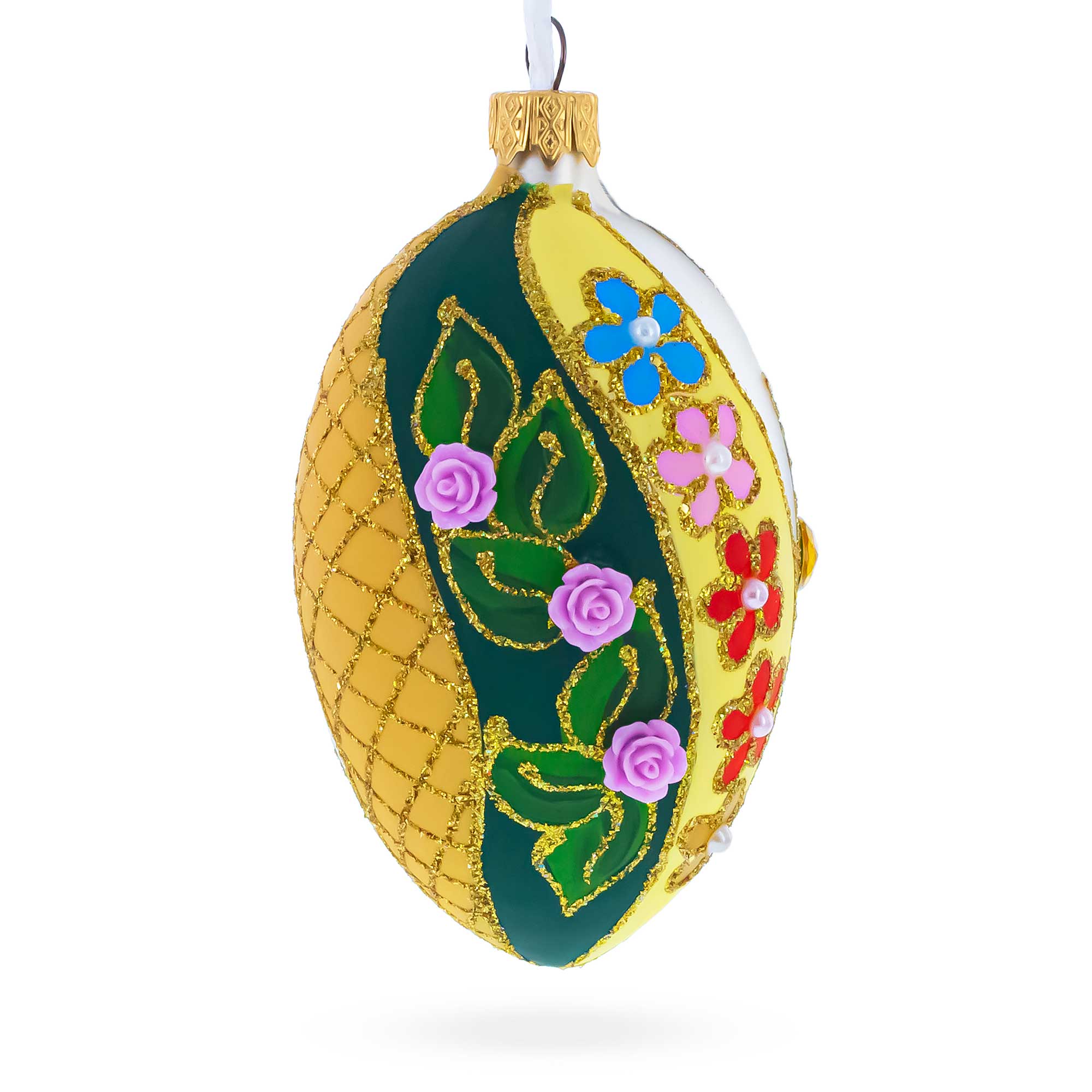 BestPysanky online gift shop sells mouth blown hand made painted xmas decor decorations unique luxury collectible heirloom vintage whimsical elegant festive balls baubles old fashioned european german collection artisan hanging pendants personalized oval