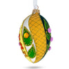 Buy Christmas Ornaments > Glass > Egg > Flowers by BestPysanky Online Gift Ship
