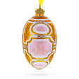 1914 Catherine the Great Royal Glass Egg Ornament 4 Inches in  color Oval