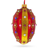 Buy Christmas Ornaments > Glass > Egg > Geometrical by BestPysanky Online Gift Ship