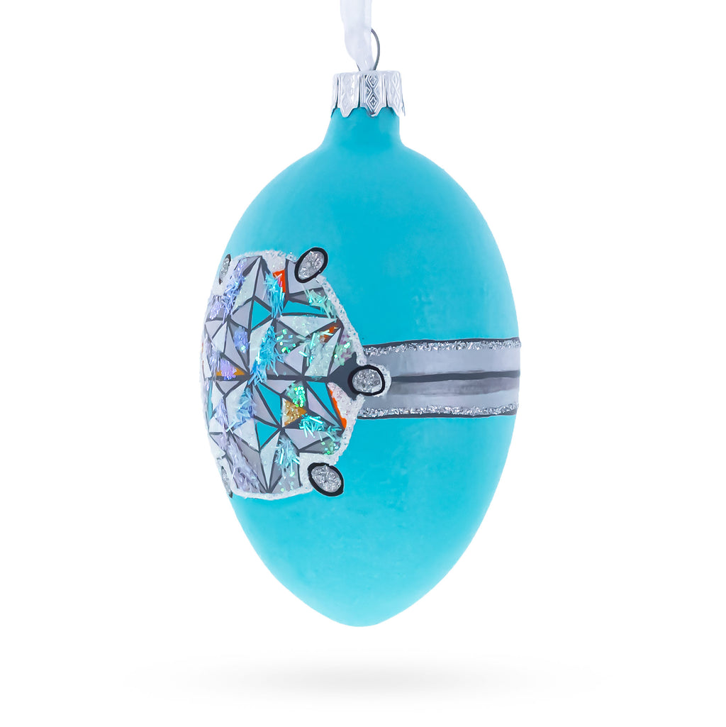 Buy Christmas Ornaments Glass Egg Glamour by BestPysanky Online Gift Ship