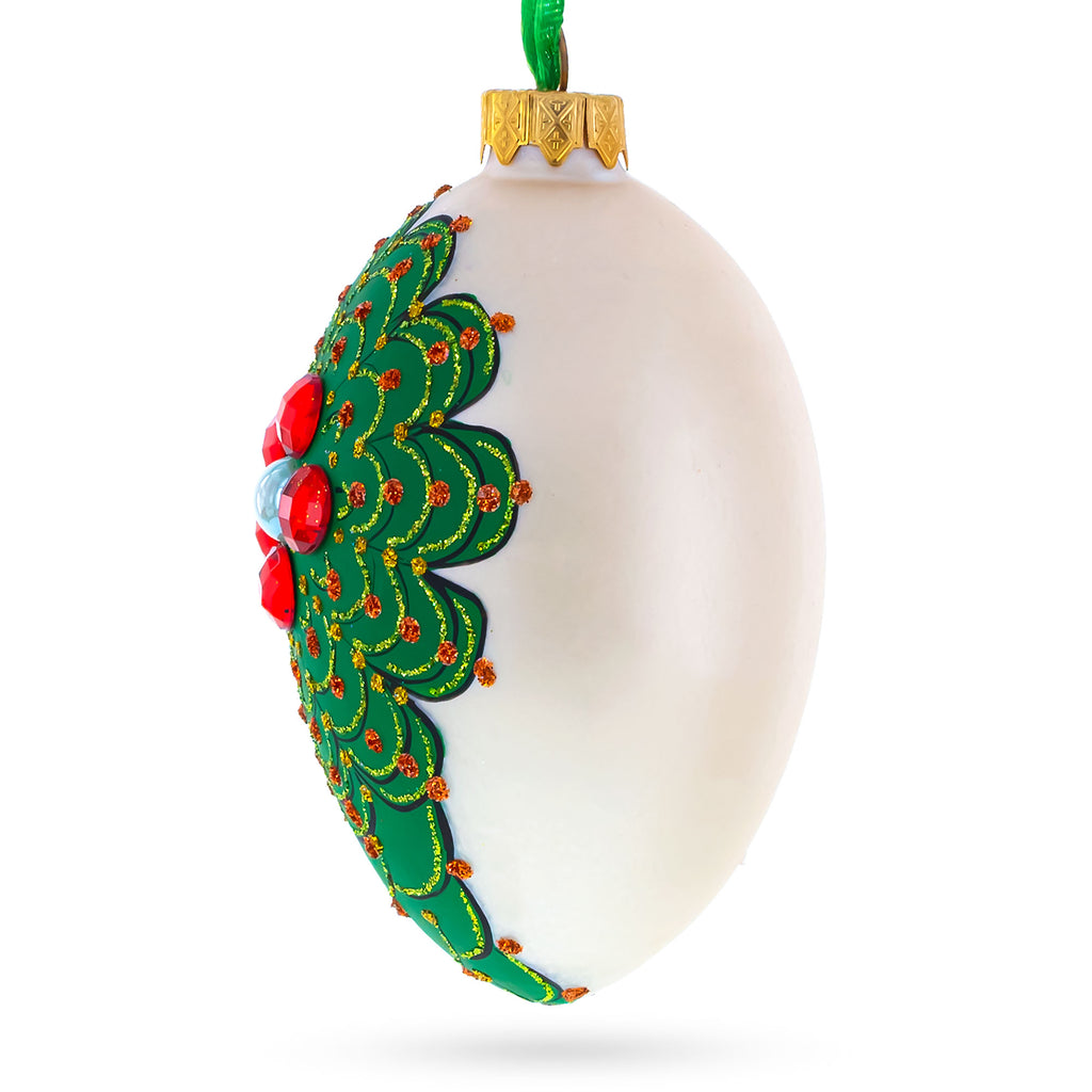 Buy Christmas Ornaments Glass Egg Glamour by BestPysanky Online Gift Ship