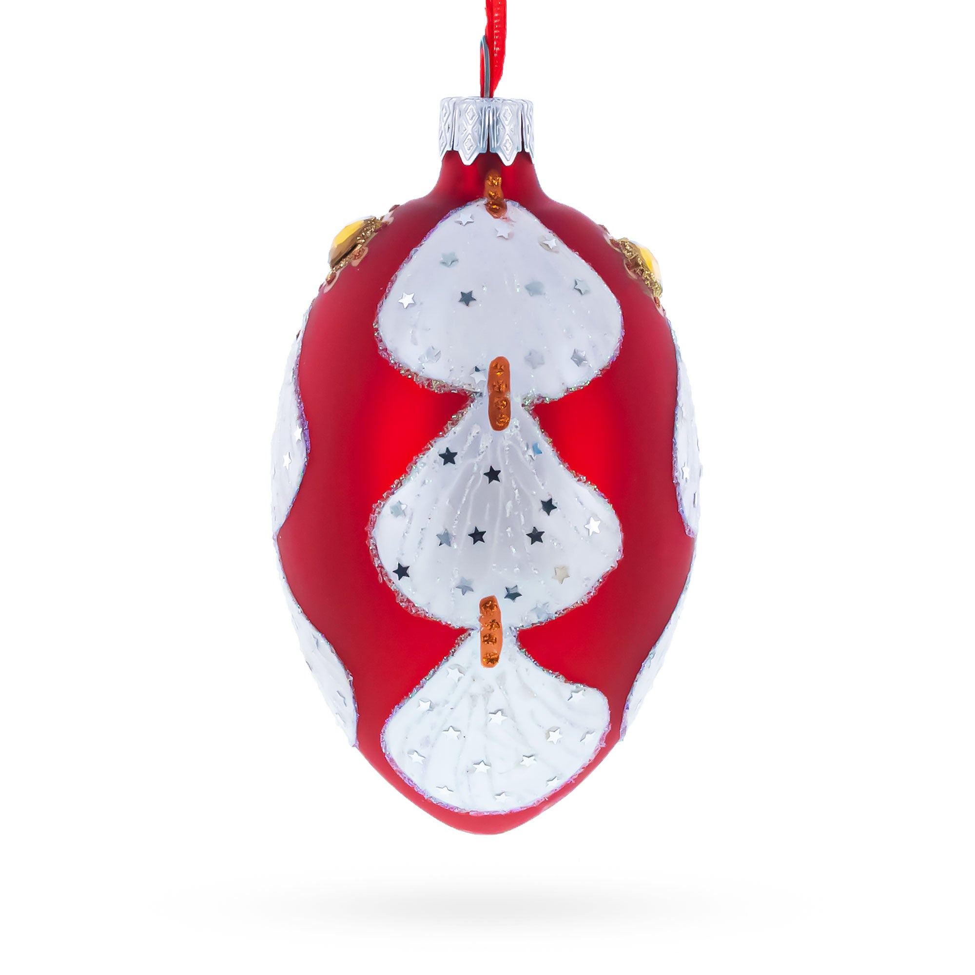 Buy Christmas Ornaments Glass Egg Glamour by BestPysanky Online Gift Ship