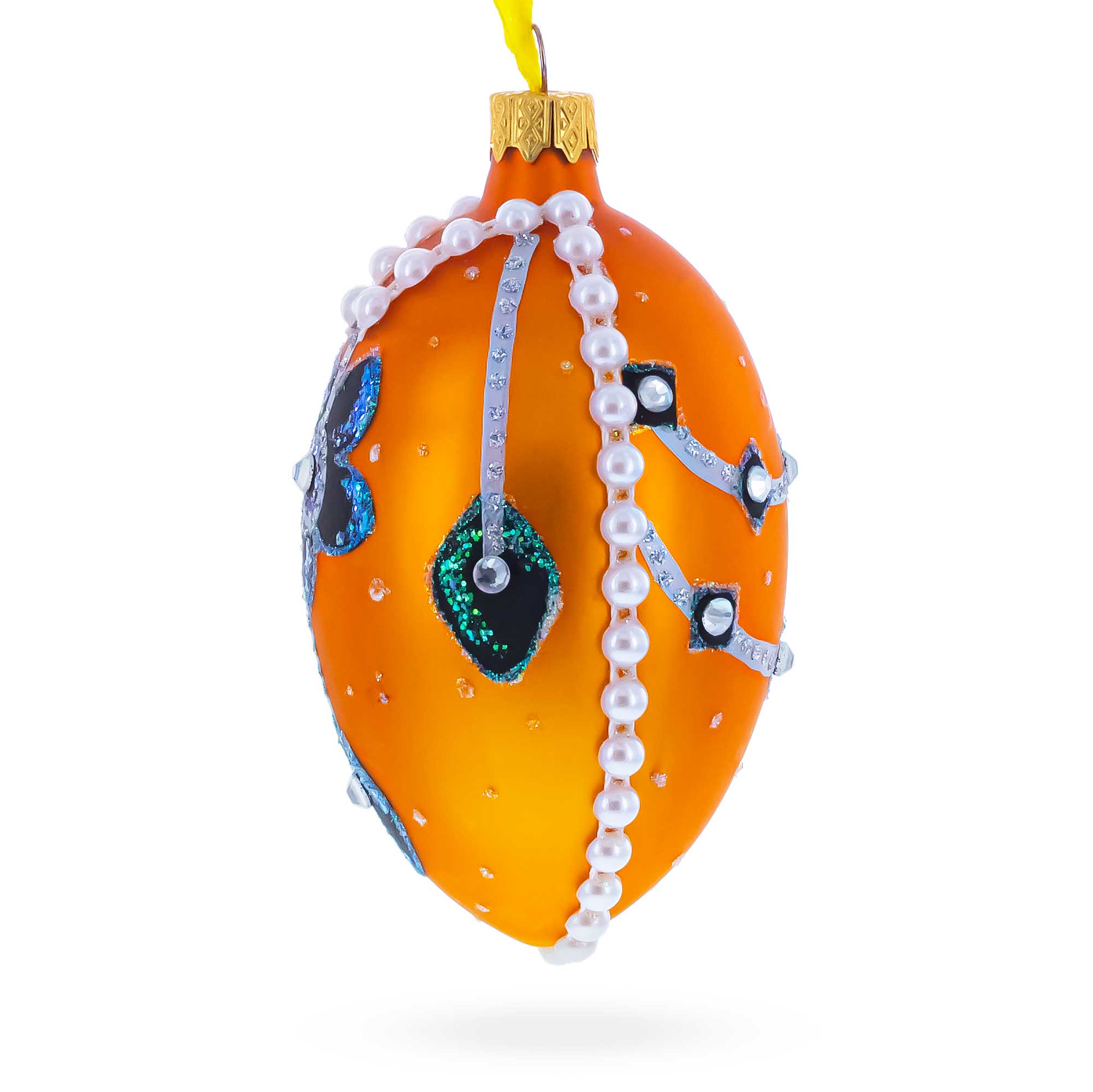 BestPysanky online gift shop sells mouth blown hand made painted xmas decor decorations unique luxury collectible heirloom vintage whimsical elegant festive balls baubles old fashioned european german collection artisan hanging pendants personalized oval