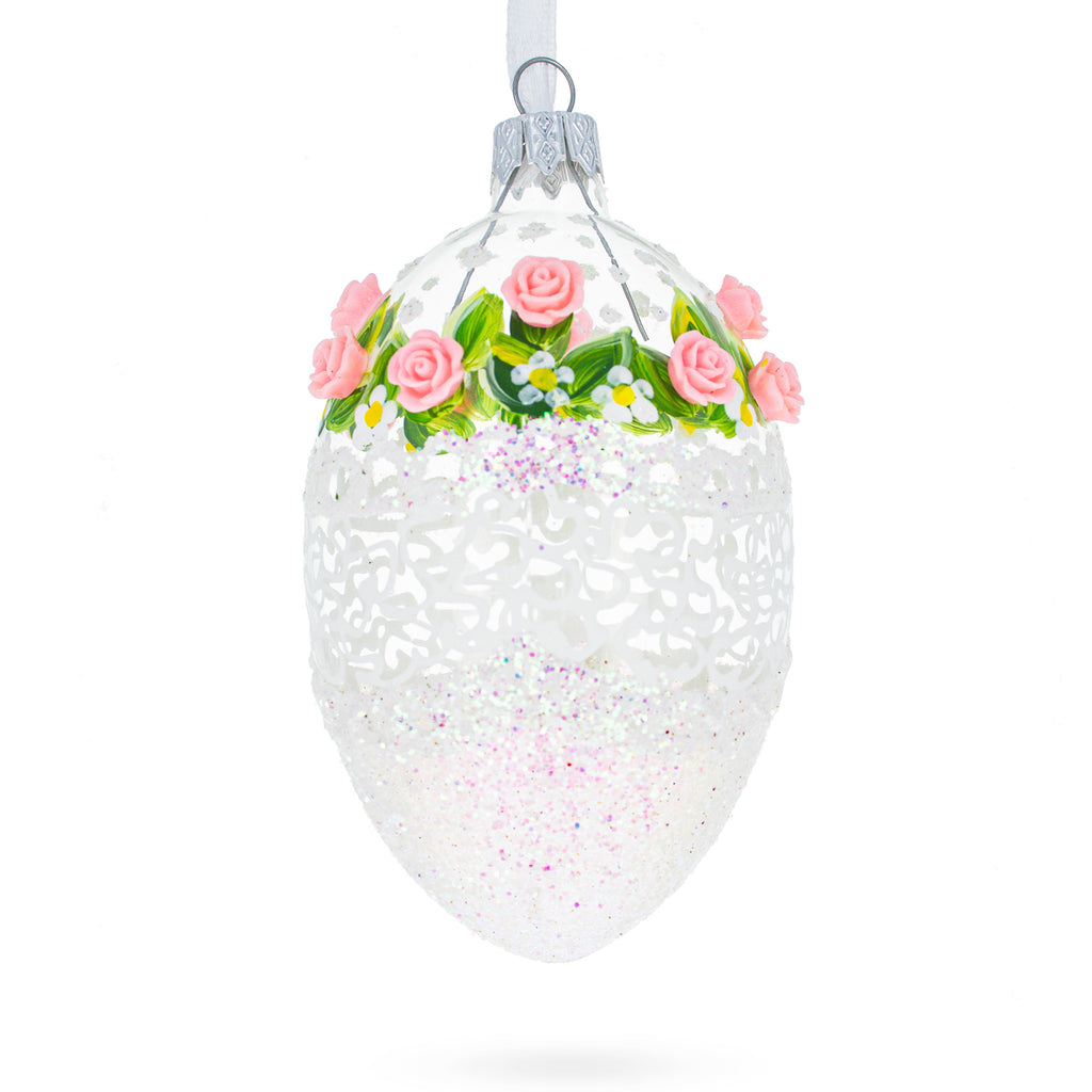 Buy Christmas Ornaments Glass Egg Glamour by BestPysanky Online Gift Ship