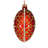 Buy Christmas Ornaments > Glass > Egg > Couturier by BestPysanky Online Gift Ship