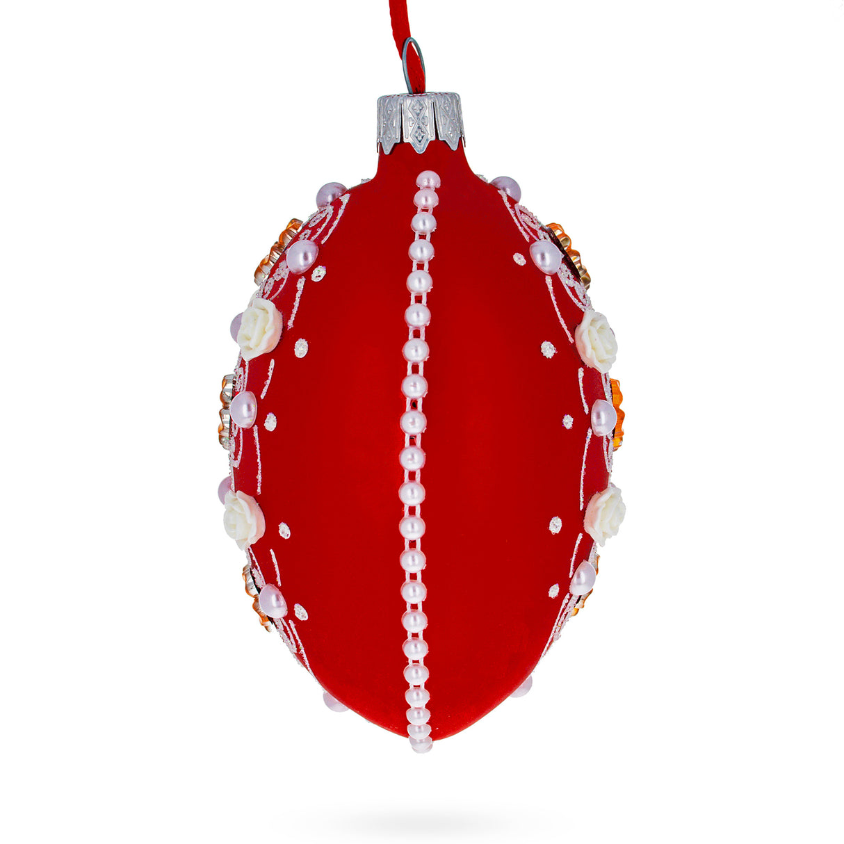 Buy Christmas Ornaments > Glass > Egg > Couturier by BestPysanky Online Gift Ship