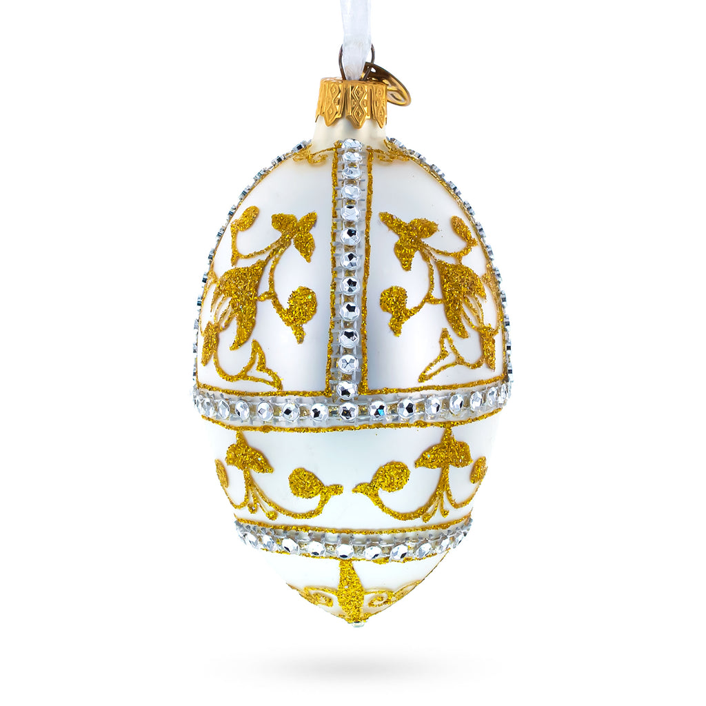 Buy Christmas Ornaments Glass Egg Glamour by BestPysanky Online Gift Ship