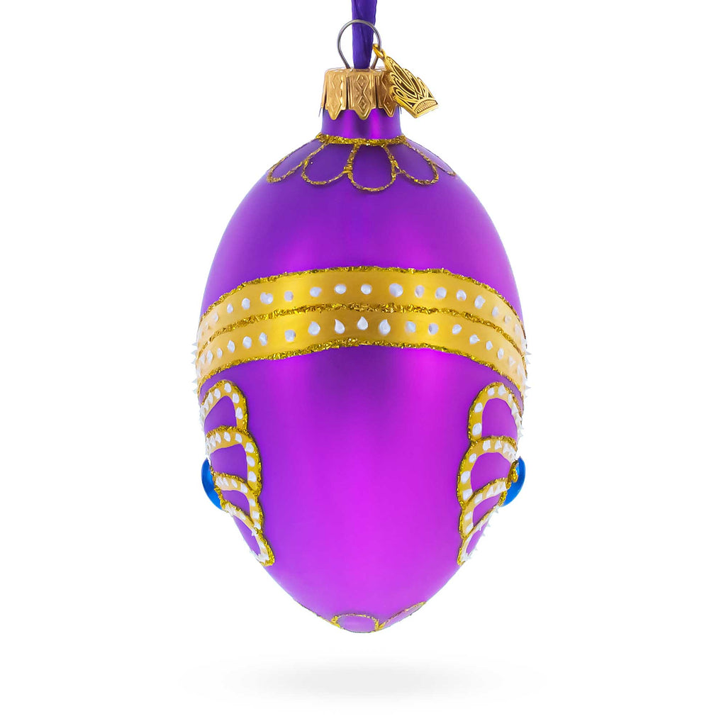 Buy Christmas Ornaments Glass Egg Glamour by BestPysanky Online Gift Ship
