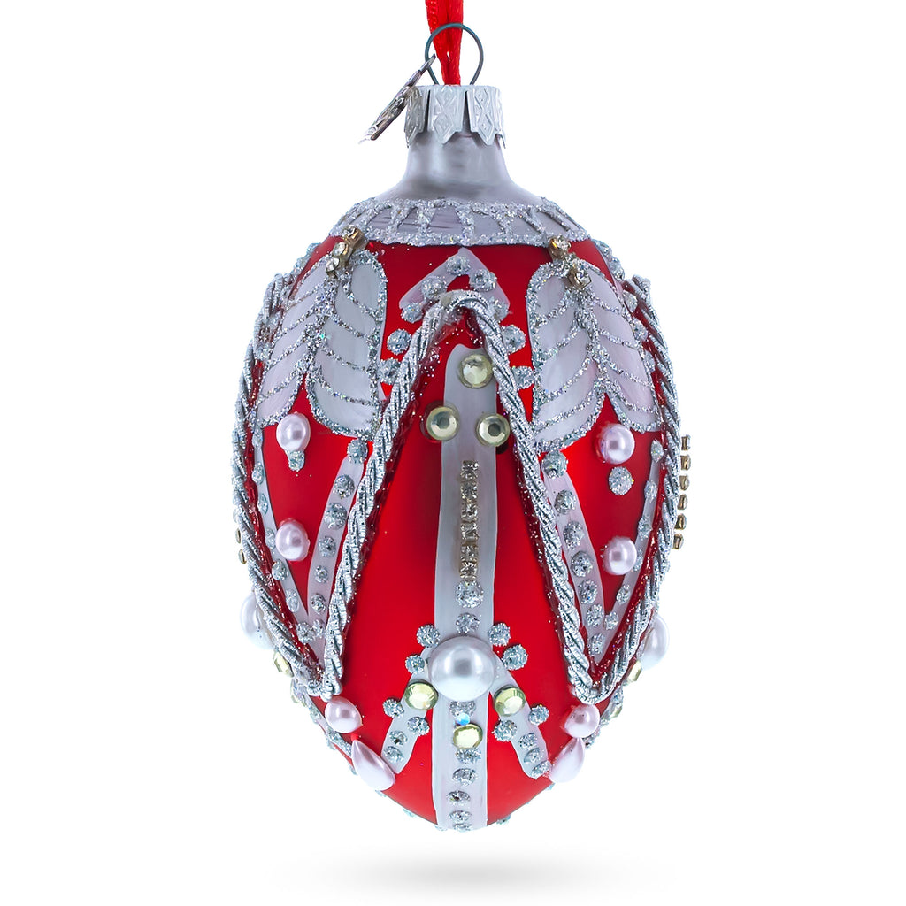 Buy Christmas Ornaments Glass Egg Glamour by BestPysanky Online Gift Ship