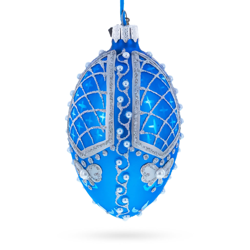 Buy Christmas Ornaments Glass Egg Glamour by BestPysanky Online Gift Ship