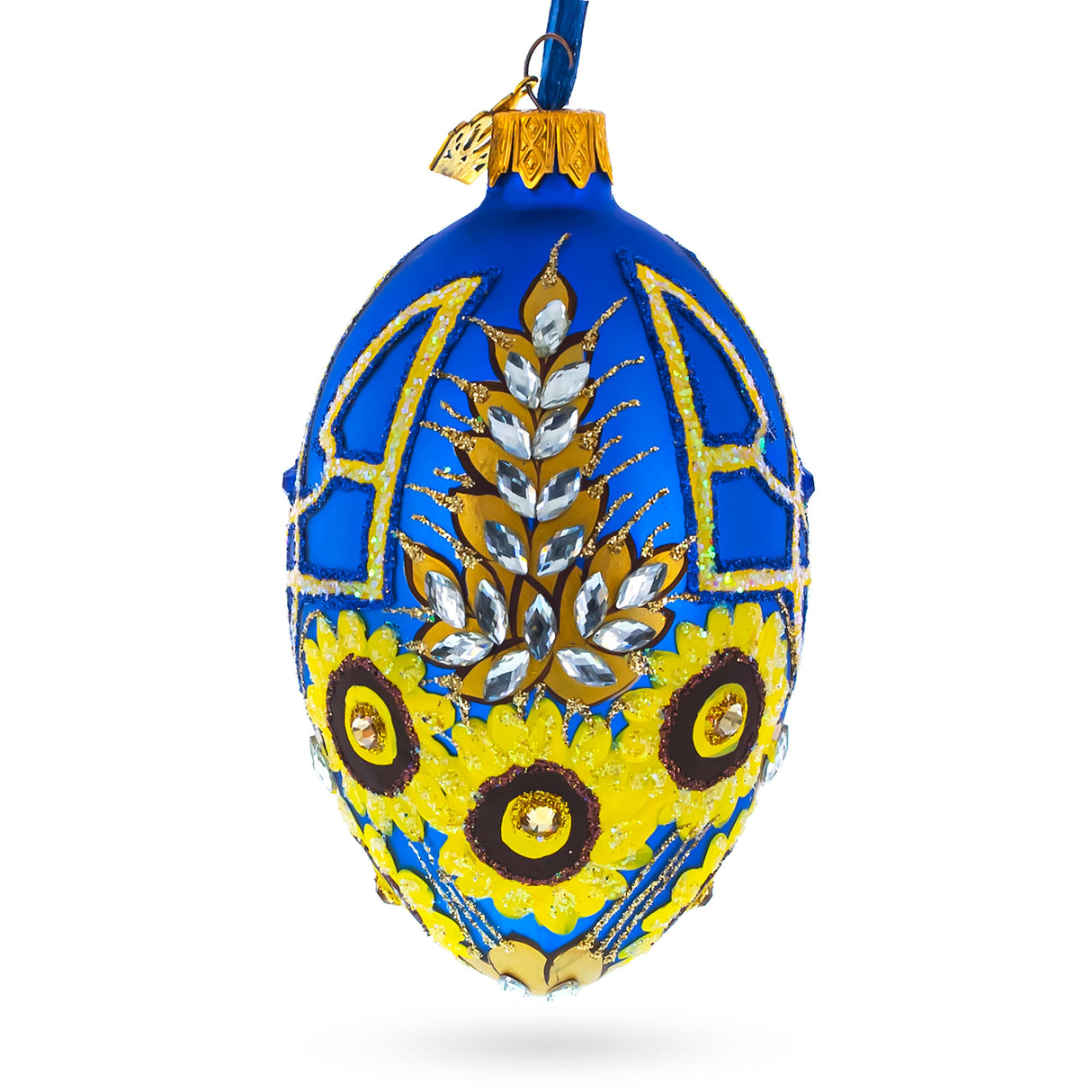 Buy Christmas Ornaments > Glass > Egg > Ukrainian by BestPysanky Online Gift Ship