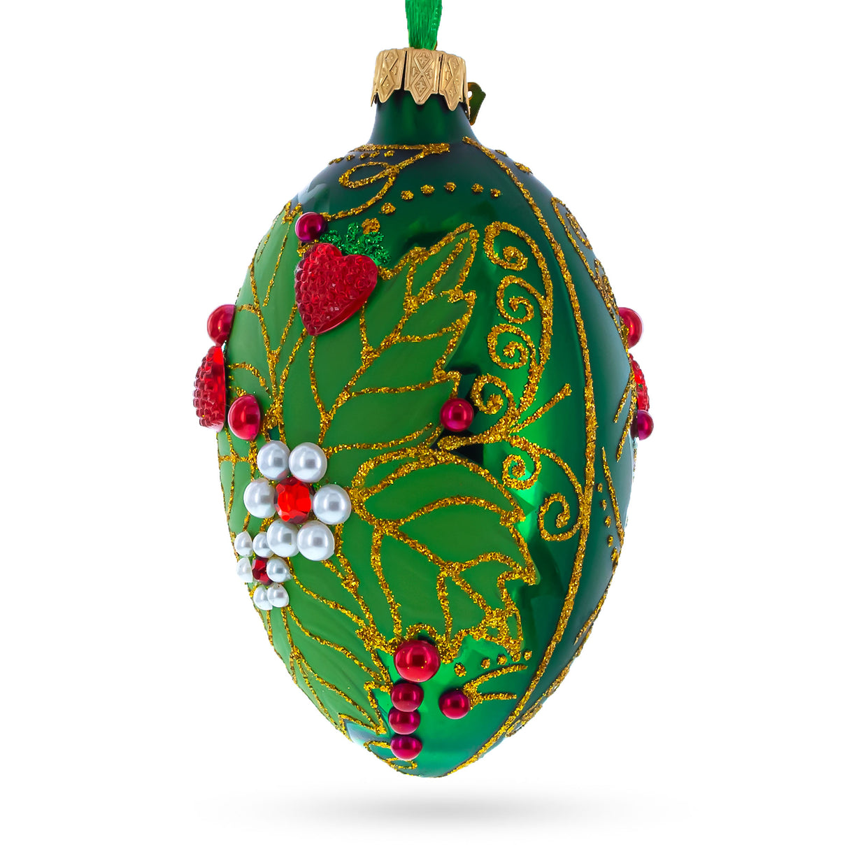 Buy Christmas Ornaments Glass Egg by BestPysanky Online Gift Ship