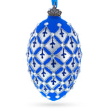 Buy Christmas Ornaments Glass Egg Geometrical by BestPysanky Online Gift Ship