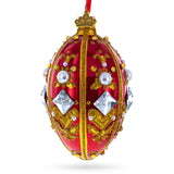 Buy Christmas Ornaments > Glass > Egg > Geometrical by BestPysanky Online Gift Ship