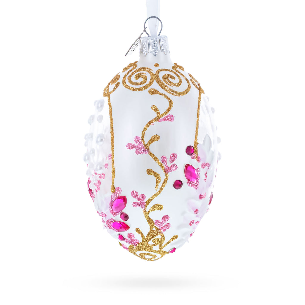 Buy Christmas Ornaments Glass Egg Glamour by BestPysanky Online Gift Ship