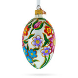 Buy Christmas Ornaments Glass Egg Flowers by BestPysanky Online Gift Ship