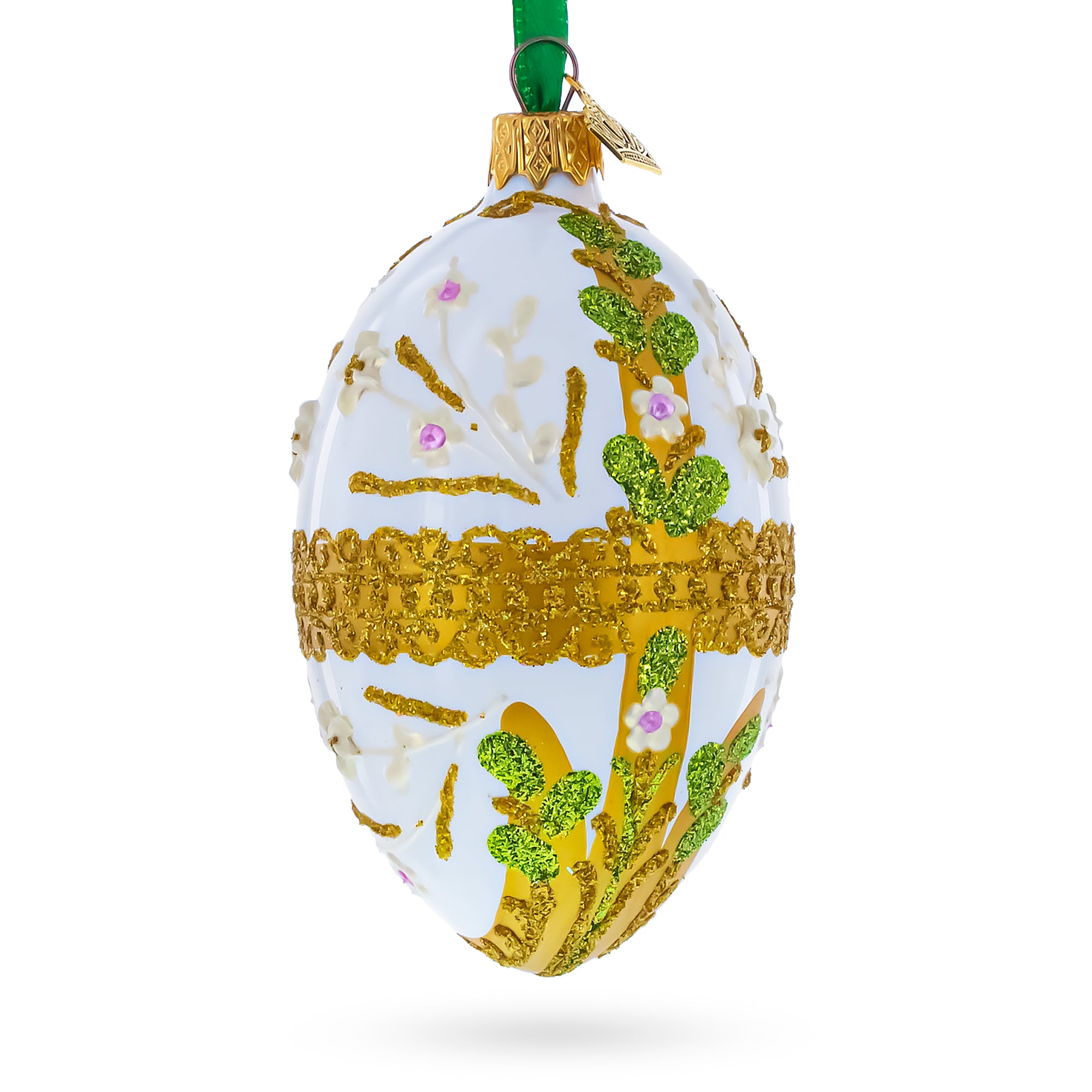 BestPysanky online gift shop sells mouth blown hand made painted xmas decor decorations unique luxury collectible heirloom vintage whimsical elegant festive balls baubles old fashioned european german collection artisan hanging pendants personalized oval
