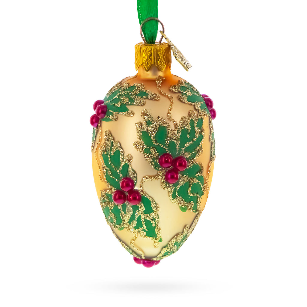 Buy Christmas Ornaments Glass Egg Geometrical by BestPysanky Online Gift Ship
