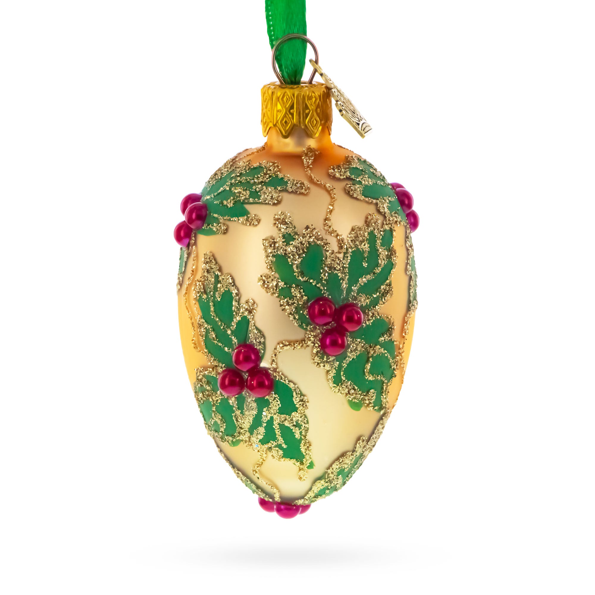 Buy Christmas Ornaments Glass Egg Geometrical by BestPysanky Online Gift Ship
