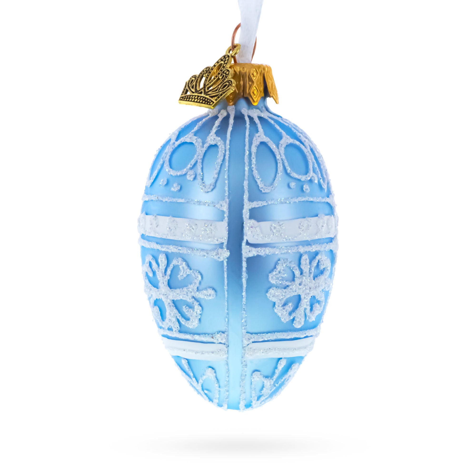 Buy Christmas Ornaments Glass Egg Geometrical by BestPysanky Online Gift Ship