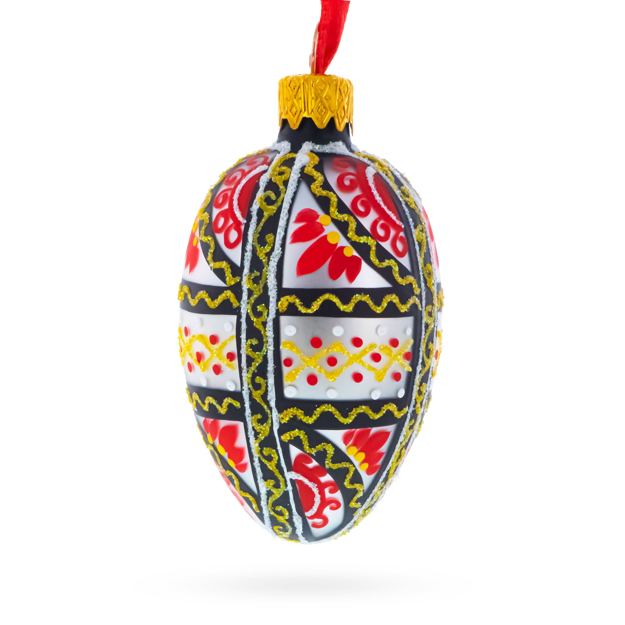 Buy Christmas Ornaments Glass Egg Pysanky by BestPysanky Online Gift Ship
