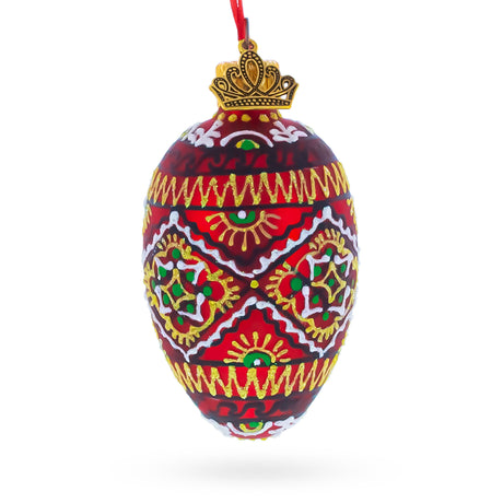 Buy Christmas Ornaments Glass Egg Pysanky by BestPysanky Online Gift Ship