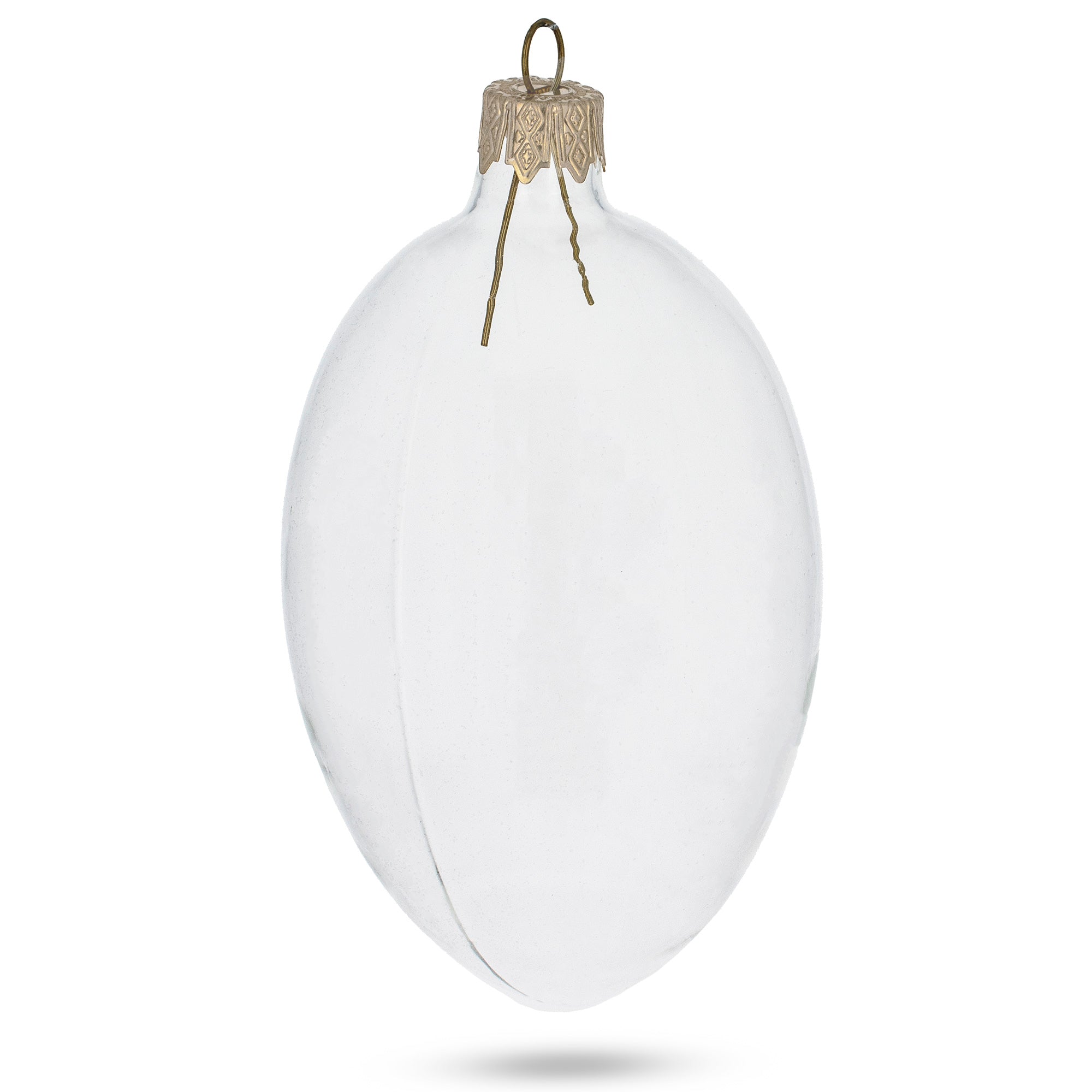 Buy Christmas Ornaments Clear Glass by BestPysanky Online Gift Ship
