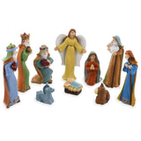 BestPysanky online gift shop sells Nativity scene set figures Jesus religious gifts Catholic church wooden
