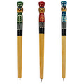 Solider Wooden Pen (1 Random Design) in Multi color