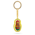 Matryoshka Doll Metal Key Chain in  color