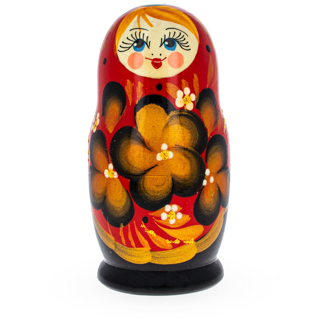 BestPysanky online gift shop sells stackable matryoshka stacking toy babushka Russian authentic for kids little Christmas nested matreshka wood hand painted collectible figurine figure statuette