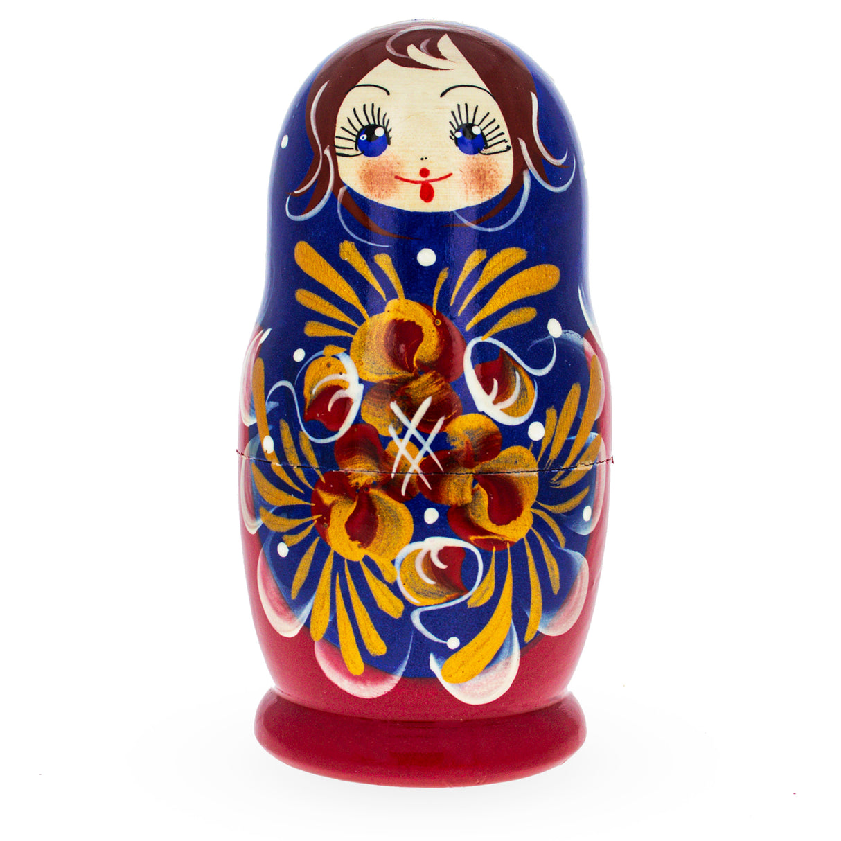 BestPysanky online gift shop sells stackable matryoshka stacking toy babushka Russian authentic for kids little Christmas nested matreshka wood hand painted collectible figurine figure statuette