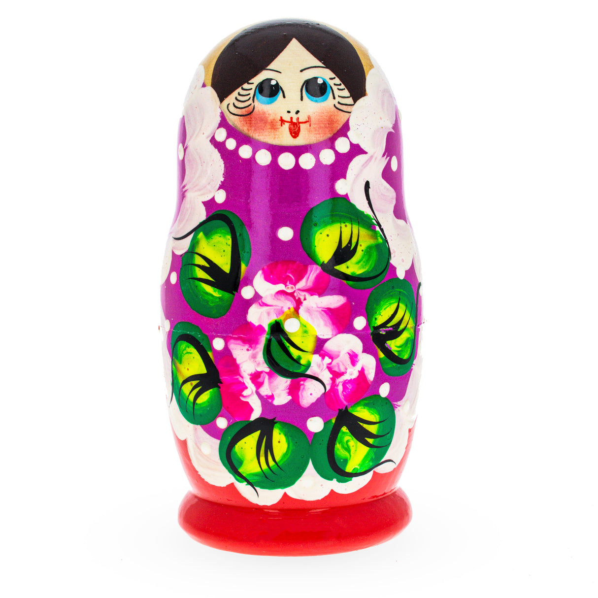 BestPysanky online gift shop sells stackable matryoshka stacking toy babushka Russian authentic for kids little Christmas nested matreshka wood hand painted collectible figurine figure statuette