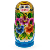 BestPysanky online gift shop sells stackable matryoshka stacking toy babushka Russian authentic for kids little Christmas nested matreshka wood hand painted collectible figurine figure statuette