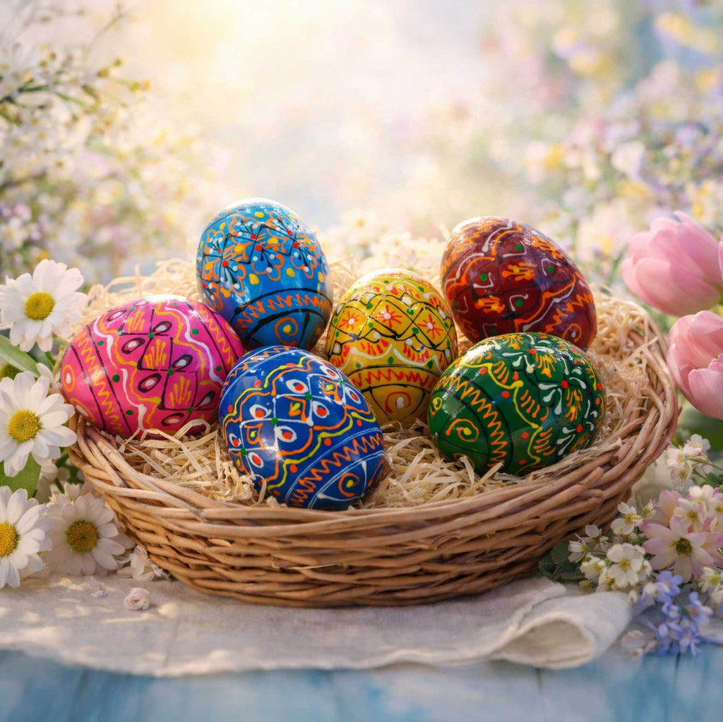 Buy Easter Eggs Wooden Pysanky Sets by BestPysanky Online Gift Ship