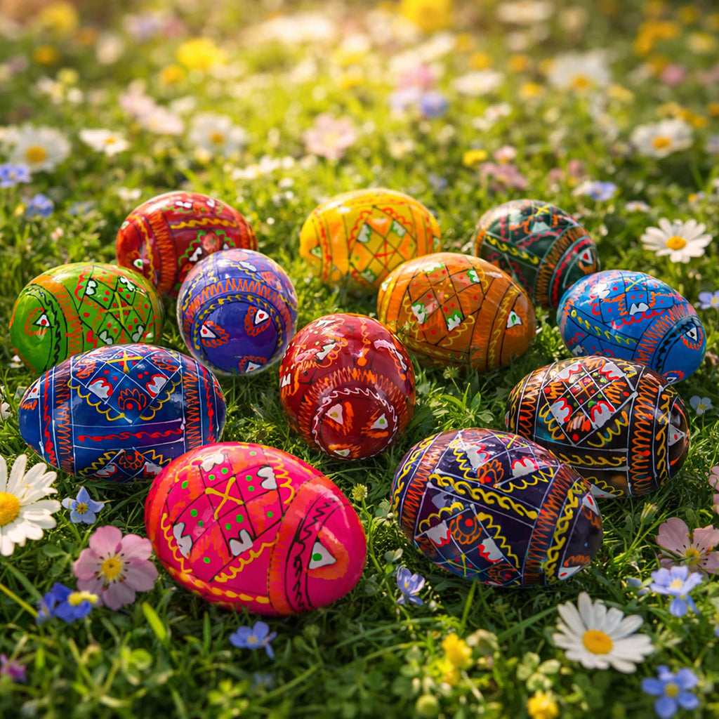 Buy Easter Eggs Wooden Pysanky Sets by BestPysanky Online Gift Ship
