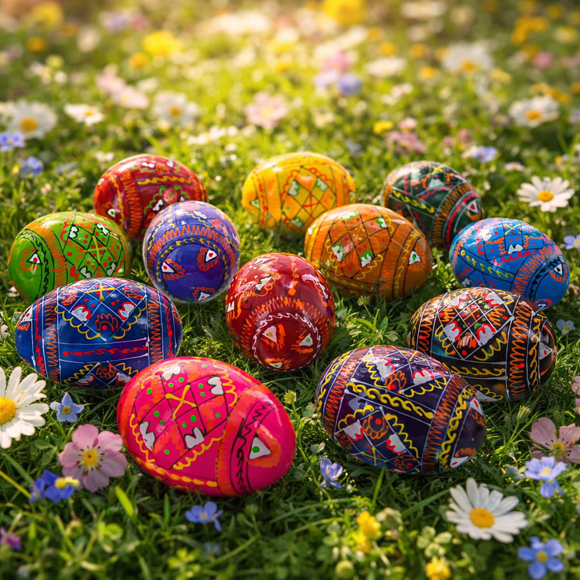 Buy Easter Eggs Wooden Pysanky Sets by BestPysanky Online Gift Ship