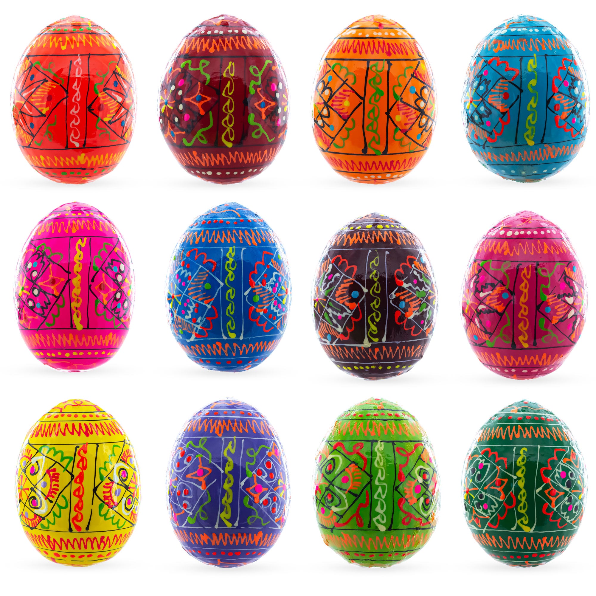 Buy Easter Eggs Wooden Pysanky Sets by BestPysanky Online Gift Ship