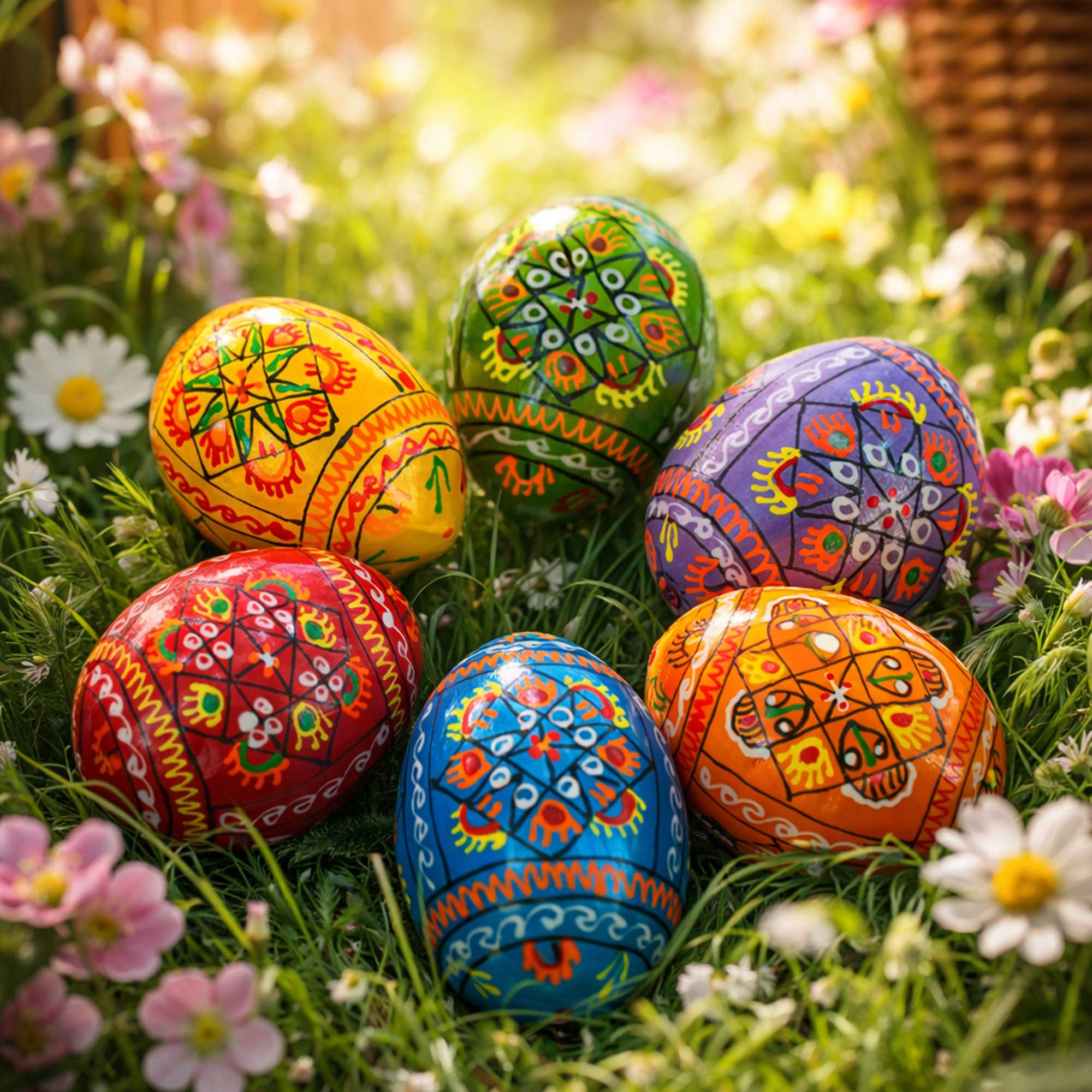 Buy Easter Eggs Wooden Pysanky Sets by BestPysanky Online Gift Ship