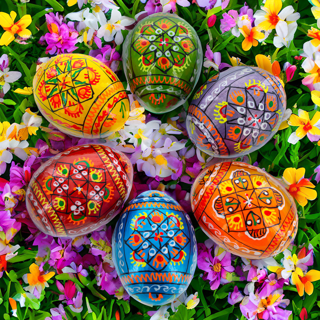 Buy Easter Eggs Wooden Pysanky Sets by BestPysanky Online Gift Ship