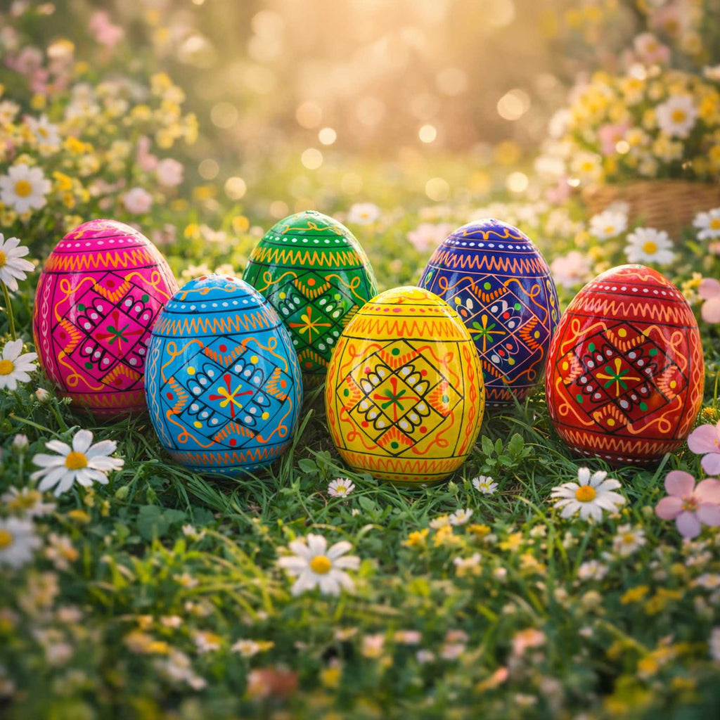 Buy Easter Eggs Wooden Pysanky Sets by BestPysanky Online Gift Ship