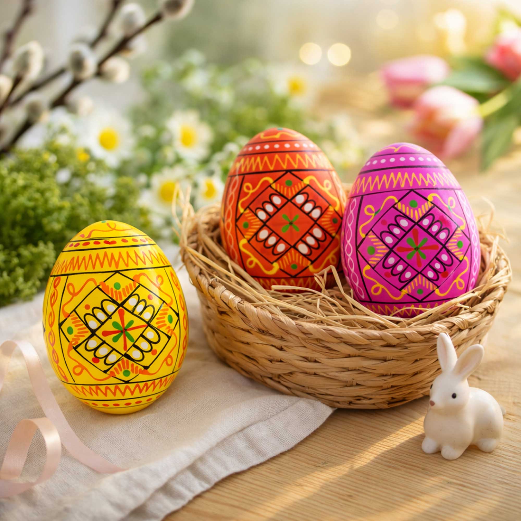 Buy Easter Eggs Wooden Pysanky Sets by BestPysanky Online Gift Ship