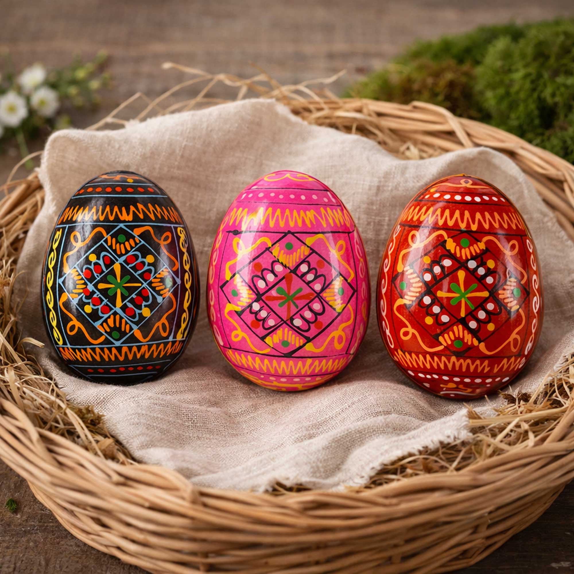 Buy Easter Eggs Wooden Pysanky Sets by BestPysanky Online Gift Ship